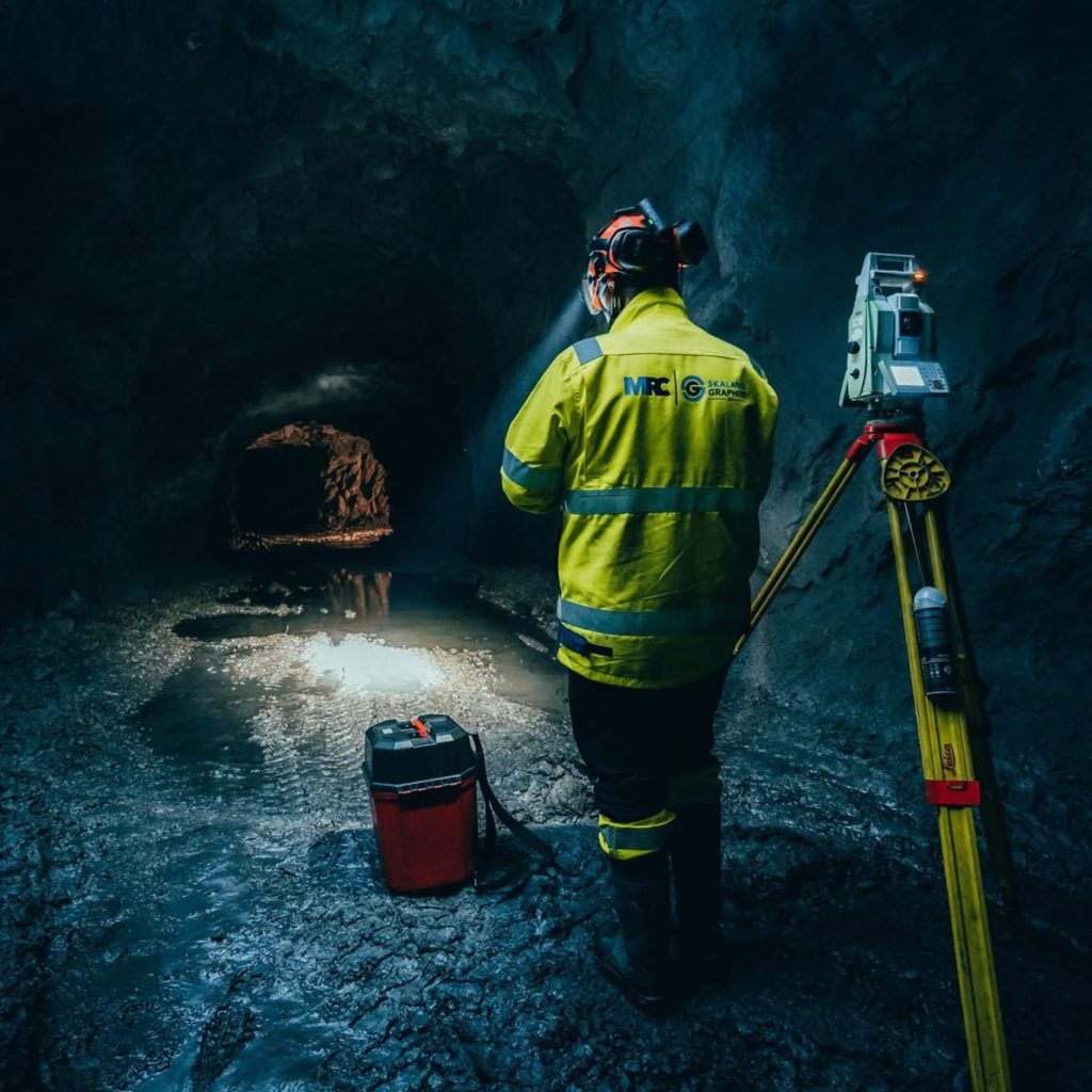 Skaland mine is the world's highest-grade, operating flake graphite mine and the fourth-largest graphite mine outside China. (Image: Norge Mining)