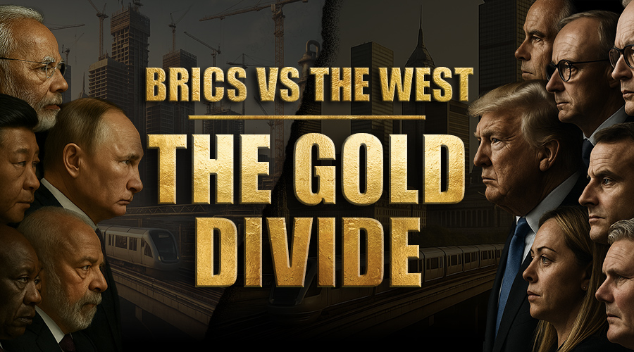 אינפוגרפיקה אינטראקטיבית: BRICs נגד המערב - פער הזהב