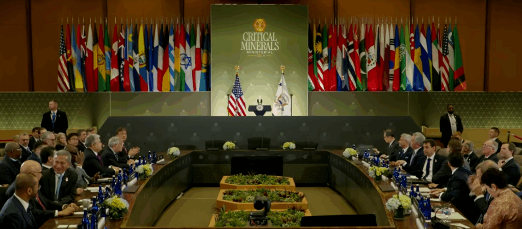 מרשלים אמריקאים האיחוד האירופי, יפן ומקסיקו במינרלים קריטיים דוחפים